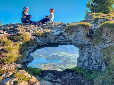 Wanderinnen auf der Bleckwand
