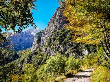 Eindrücke vom goldenen Herbst in Südtirol