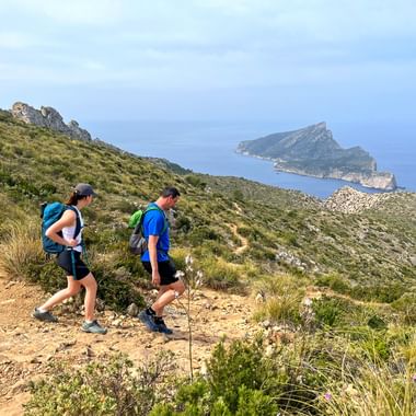 Hikers on Majorca