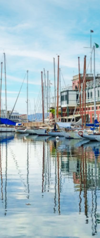 Der Hafen von Triest