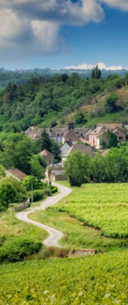 A wine village in Burgundy