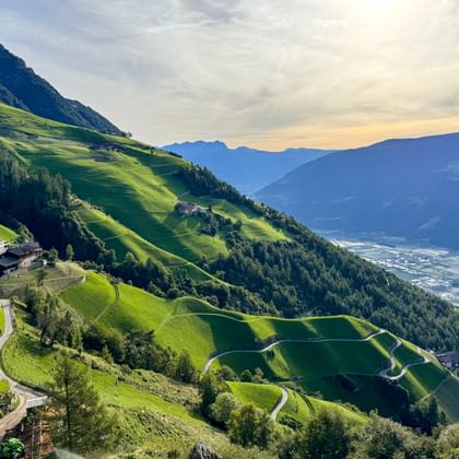 Valley view to Naturns