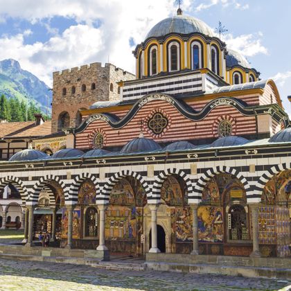 The orthodox monastery of Rila