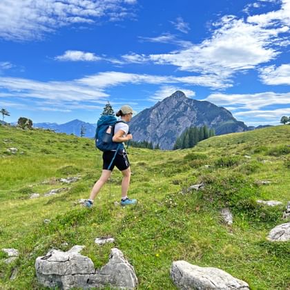 Schöne Almwege auf der Postalm