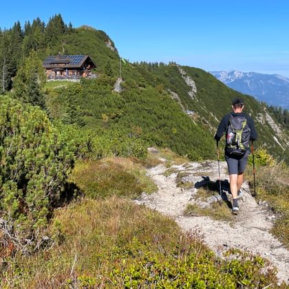 Überschreitung zur Goiserer Hütte