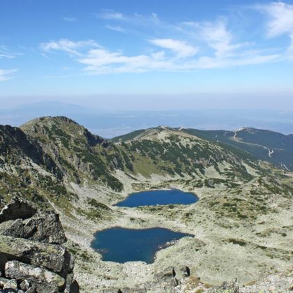 View of the Musala Lakes