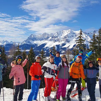Eurofun team on the ski slope