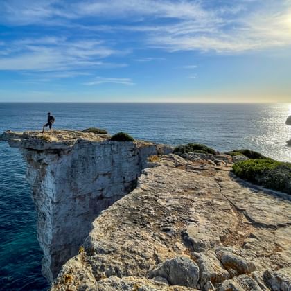 Die Felsformation Ses Piquetes an der Ostküste von Mallorca