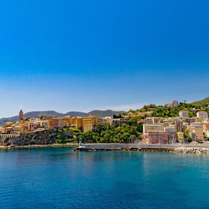 Ausblick auf Bastia