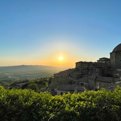 Sunset in Volterra