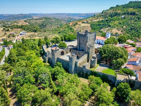 Blick auf das Schloss Erice Blick auf das Schloss Erice