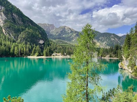 “Pragser Wildsee” in the Dolomites