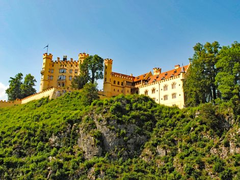 Wunderschöne Wanderwege zum Schloss Hohenschwangau