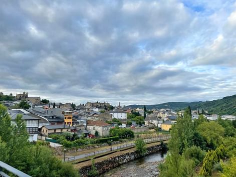 River in the town of “Villafranca del Bierzo”