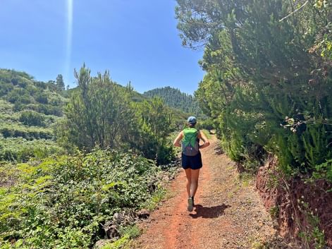 Hiker in Malta