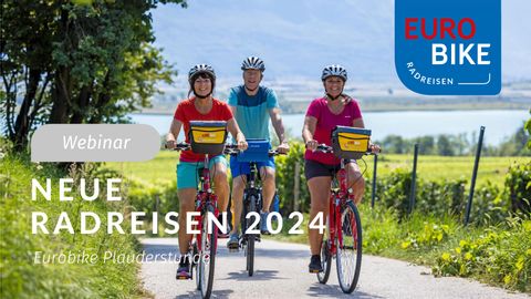 Eurobike Plauderstunde neue Radreisen 2024
