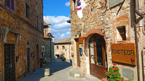 In den Gassen von Castellina in Chianti