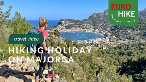Travel video hiking holiday on Majorca