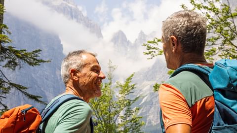 View of the Brenta Dolomites