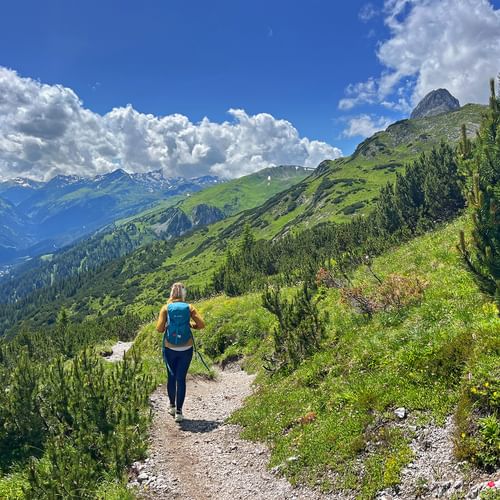 Crossing the Alps on the E5 for families