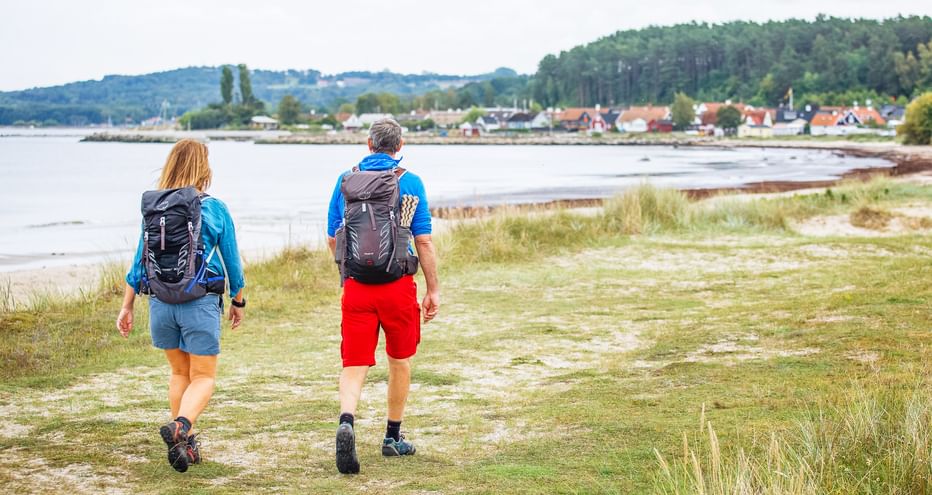 Zwei Wanderer in Kivik