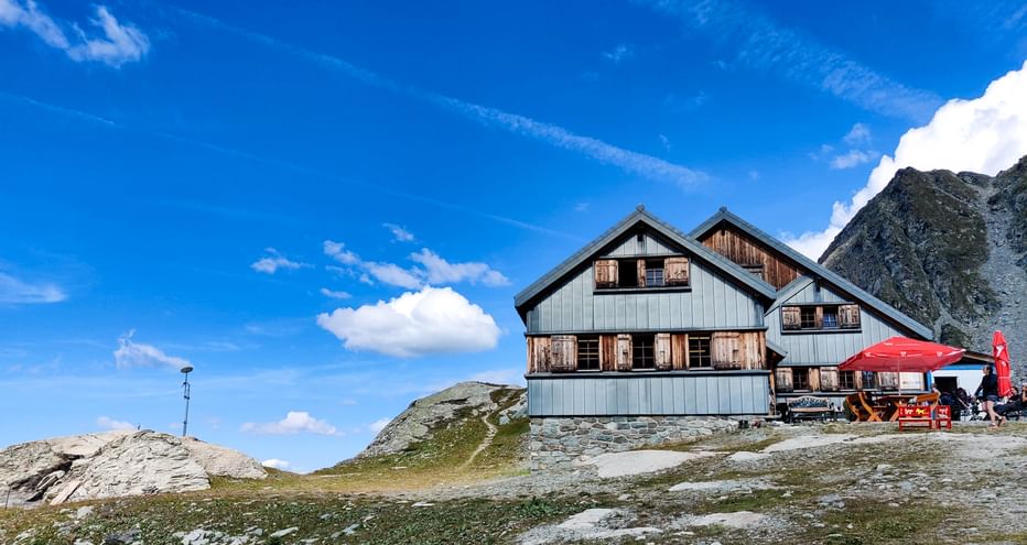 Aufstieg Col Termin zur Cabane de Prafleur