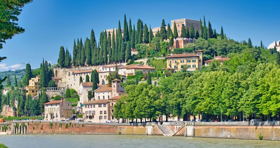 The Castel San Pietro in Verona