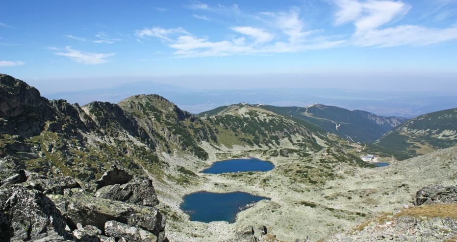 Blick auf die Musala Seen