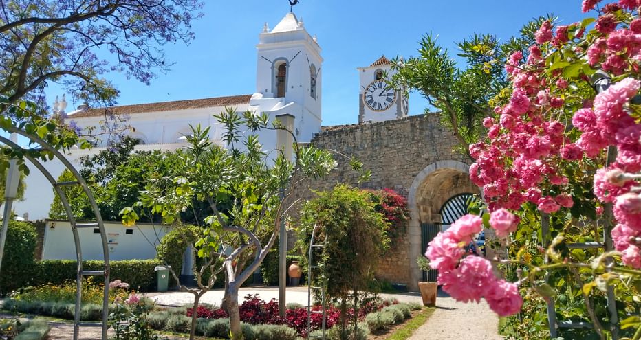 Church of Santa Maria do Castelo in Tavira in the Algarve