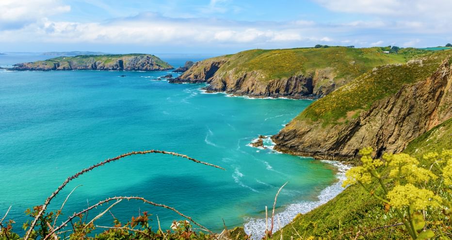 Gorgeous coastal views while hiking in the Channel Islands