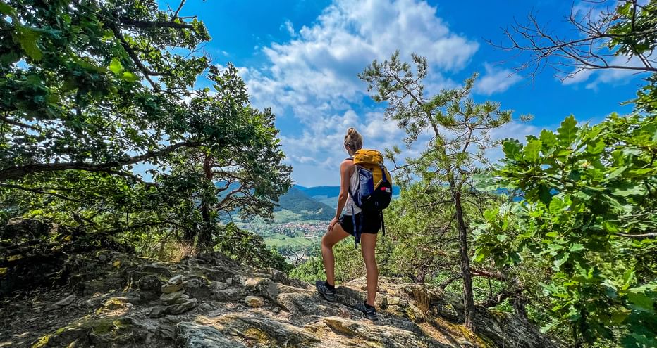 Ausblicke bei Wanderung