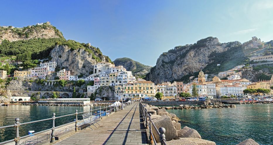 Blick auf Amalfi