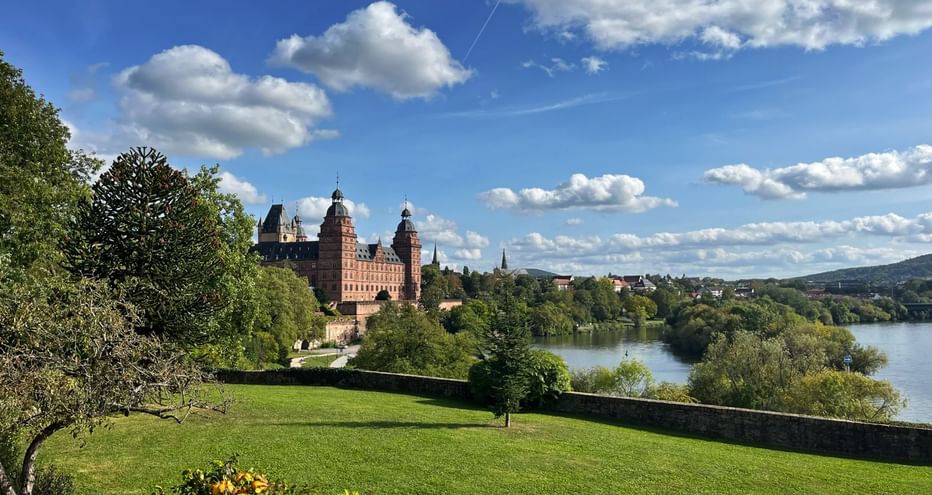 Johannisburg castle in Aschaffenburg