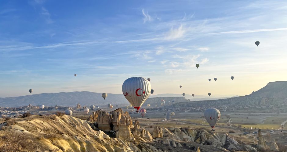 Ballone in der Türkei
