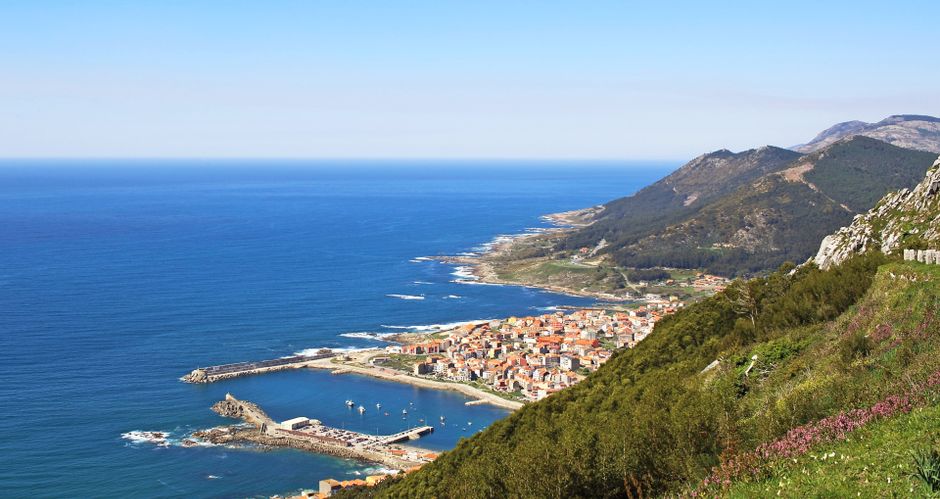 View of Porto's coast