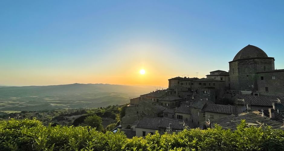 Sunset in Volterra