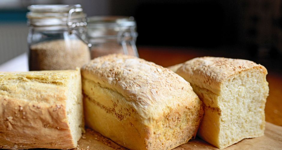 Glutenfreies Brot in Kastenform